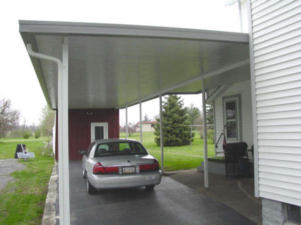 Attached Carport