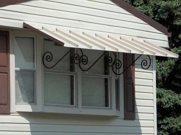 Regency Awning with Scrolls