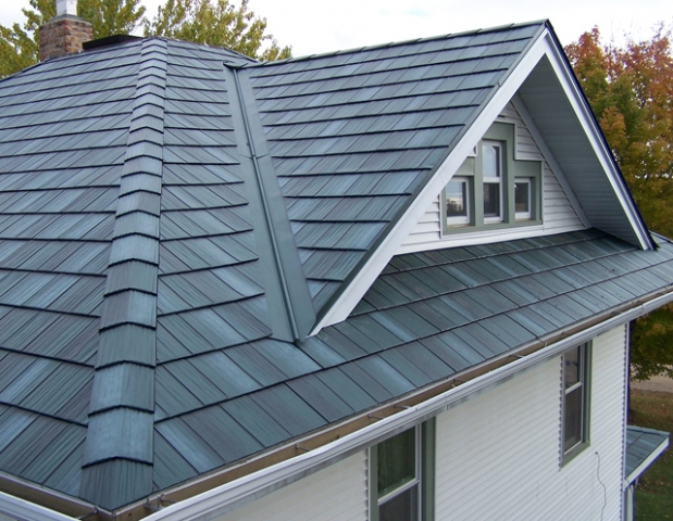 Metal Shingle Roofing (Shake & Slate)